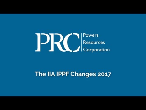 CIA Exam – IPPF Changes 2017
