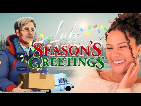 small town mail delivery!📦❄️ Lake Seasons Greetings