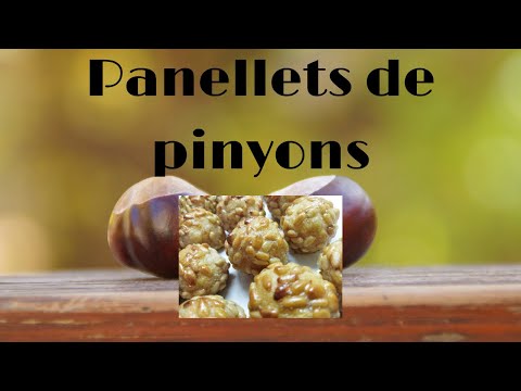 Panellets de pinyons