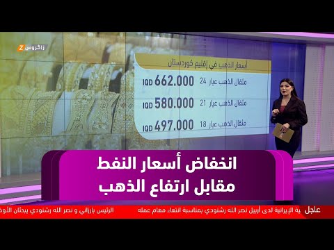فيديو | انخفاض طفيف في أسعار النفط، والذهب يسجل ارتفاعاً نسبياً المزيد في #اقتصاد_زاكروس مع ميلا زردي