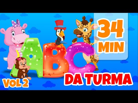ABC da Turma Vol.2 - Giramille 34 min | Desenho Animado Musical