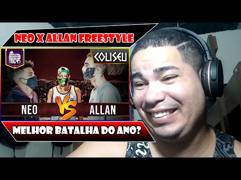 (MELHOR BATALHA DO ANO? 😱😱🔥) NEO X ALLAN FREESTYLE - PRIMEIRA FASE - BATALHA DO COLISEU - EDIÇÃO 45