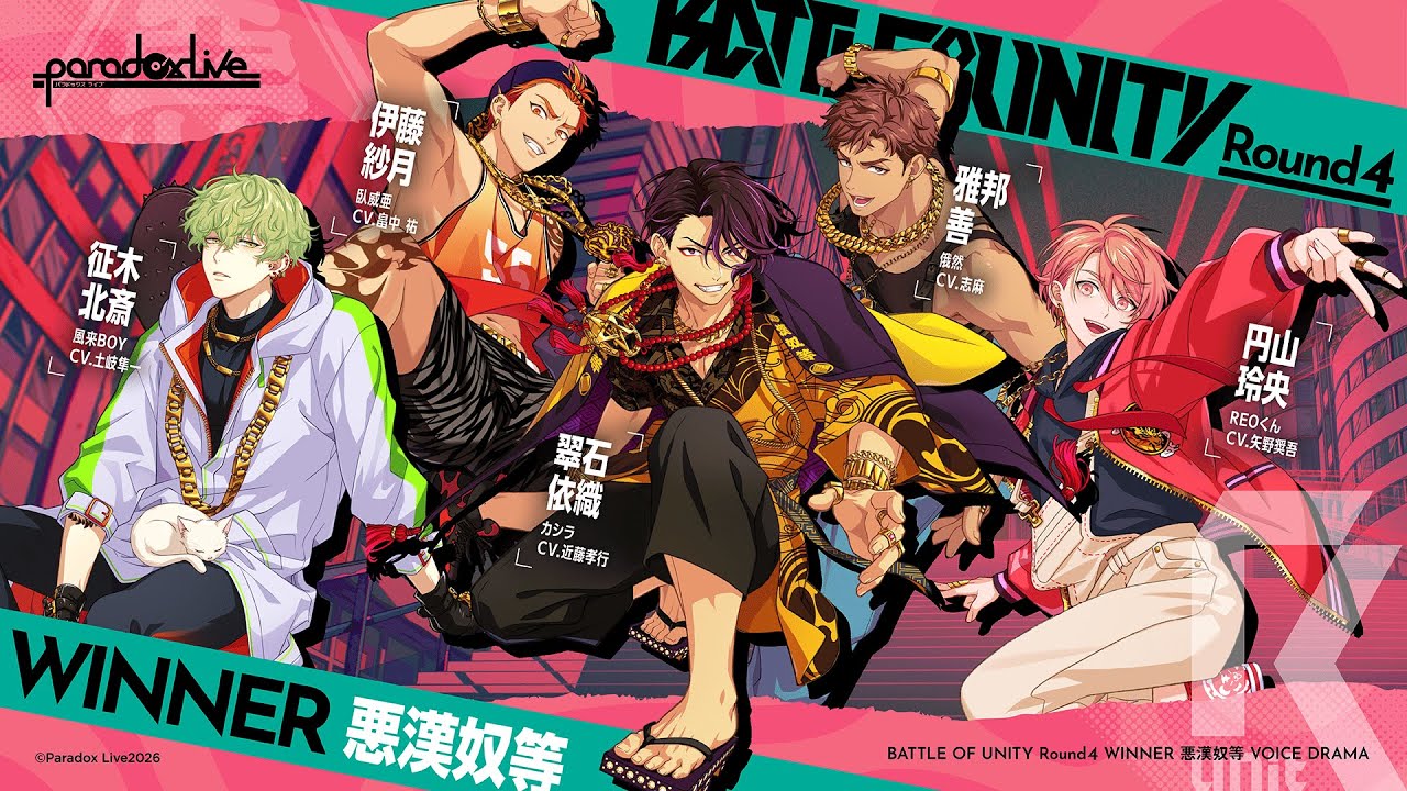 【Voice Drama】悪漢奴等｜-Battle of Unity- Round4 "CHANCE" After Story