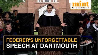 Roger Federer Stuns With Brilliant Speech At Dartmouth Graduation Ceremony | Some Snippets