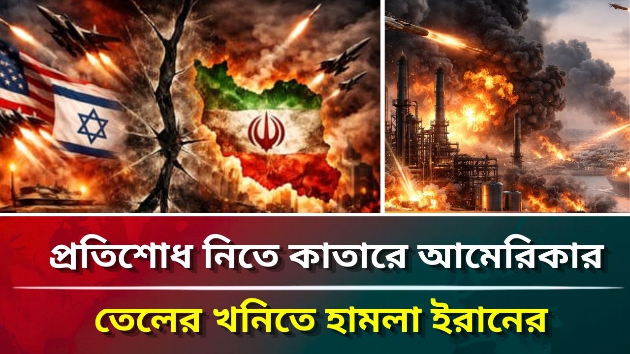 প্রতিশোধ নিতে কাতারে আমেরিকার তেলের খনিতে হামলা ইরানের #puberkalom #today #news