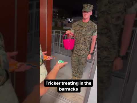 trick or treat #marines