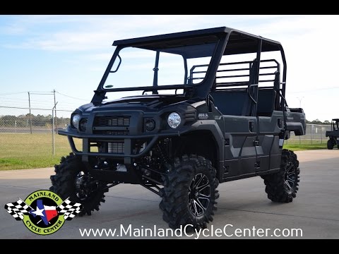 2016 Kawasaki Mule Pro DXT Diesel EPS with Lift, Steel Top, Windshield and Wheel and Tire Upgrade