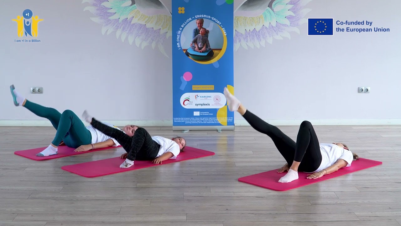 I am +1 in a billion project - Activity #3/Leg Circles / Up and Down