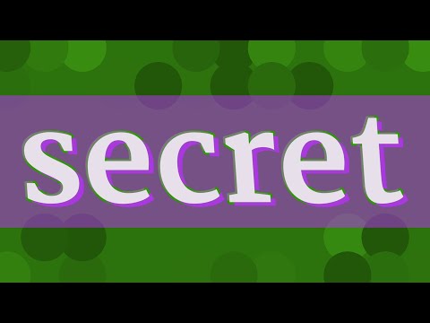SECRET pronunciation • How to pronounce SECRET
