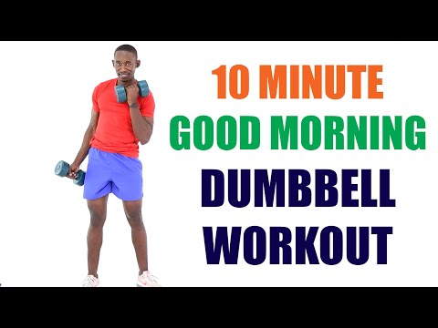 30 Minute Dumbbell Strength Training for Fat Loss Full Body Workout  250 Calories 