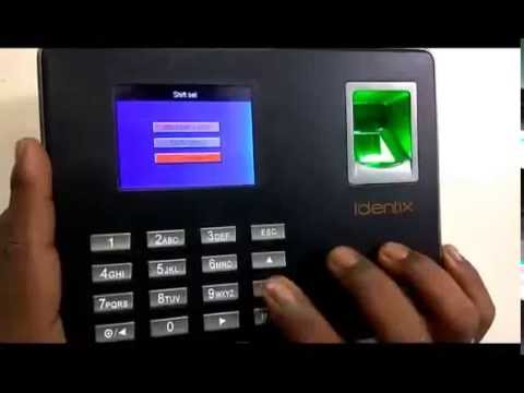 LX 16 ESSL Fingerprint Time Attendance System