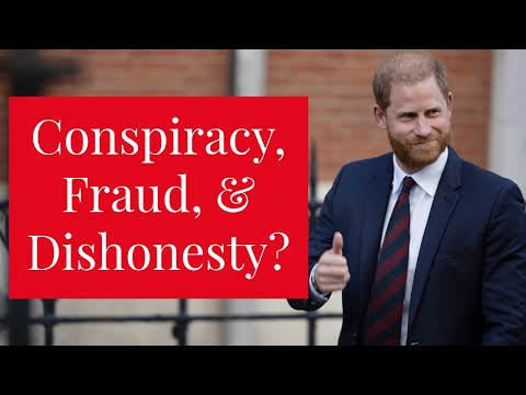 Prince Harry's Legal Team Accused of Dishonesty, Fraud, Conspiracy, Witness Tampering in Court Case