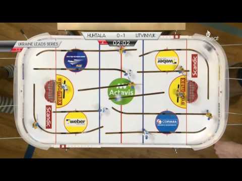 European Table Hockey Championship 2016: Rene Huhtala (FIN) - Dmytro Litvinyuk (UKR)