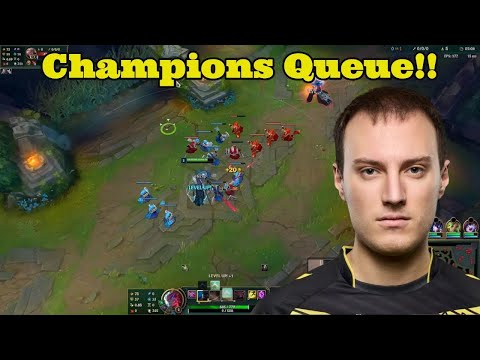 Perkz Makes His First Appearance In EU Champions Queue!!