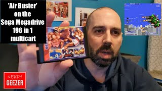 'Air Buster' on the Sega Megadrive 196 in 1 multicart