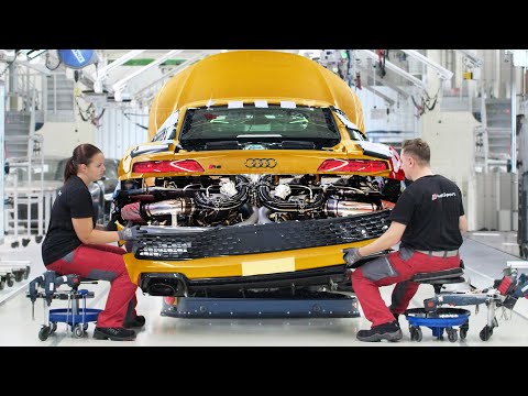 Inside Germany's Best Supercar Factory: Latest Audi R8 Production Line