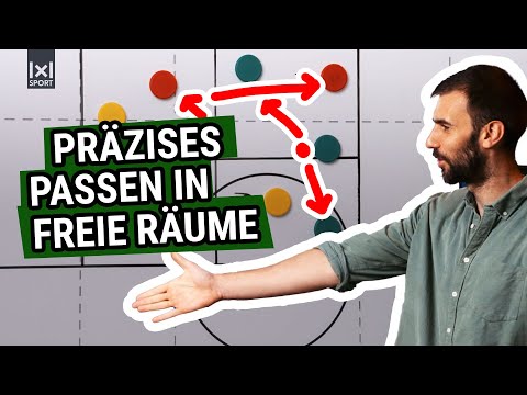 Passspiel perfektionieren: Übung für präzise Pässe in den freien Raum ⚽🎯
