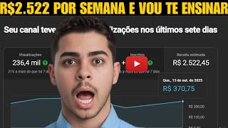 Aula de MENTORIA: modelando um canal dark do zero que fatura mais de 10 mil (passo a passo) 2026