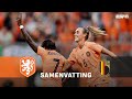 ORANJEVROUWEN maken INDRUK in UITZWAAIDUEL richting WK ?? | Samenvatting Nederland - België