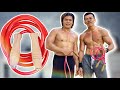 🔥 SIÊU ĐỐT MỠ với dây nhảy thể lực - Bài tập nhảy dây siêu nặng dành cho người thích thử thách ⚠️