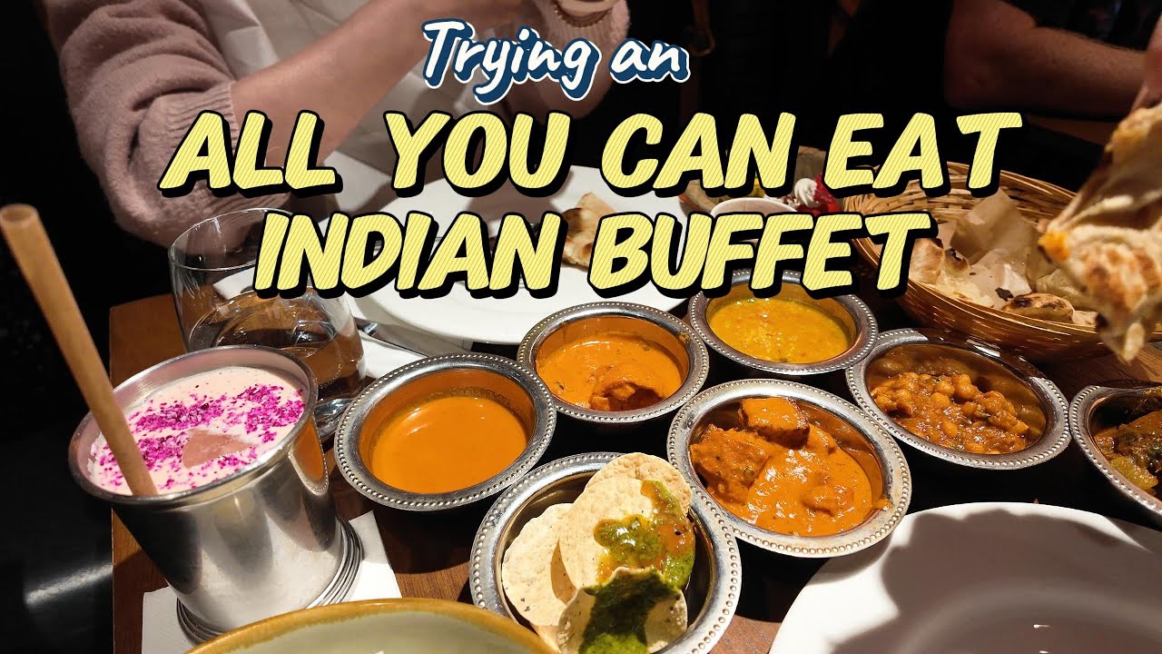 Trying an All You Can Eat Indian Buffet - Farzi Cafe - with Honest Review