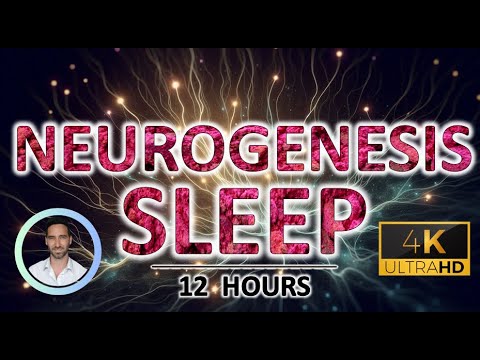 Neurogenesis Sleep Noise | Frequencies to Regrow and Rewire Your Mind | 12 Hours