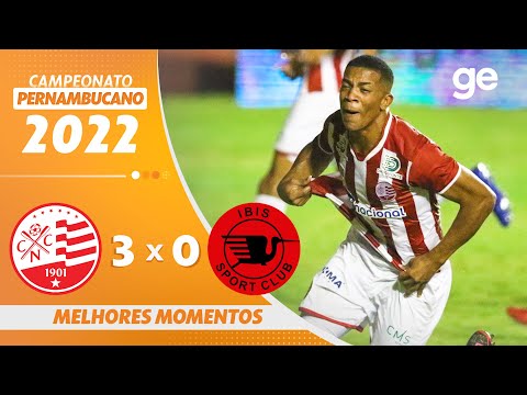 Gols e lances de Náutico x Íbis