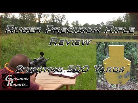 Ruger Precision Rifle Review: Shooting 500 Yards