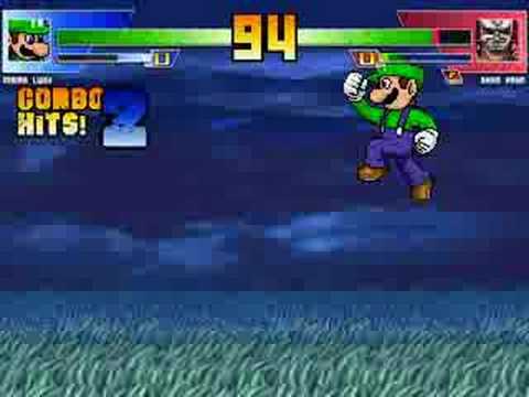 SS Mama Luigi MUGEN Ep.3 - Shao Kahn