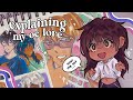 Explaining ALL My Oc Lore Unhinged Edition