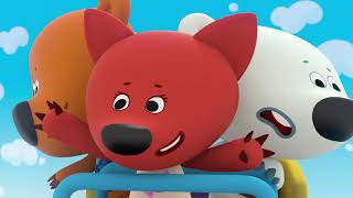 BE BE BEARS | Episode 43 | roller coaster HD Cartoons for kids | Kedoo ToonsTV