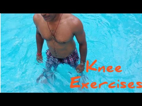 Pool exercises for Knee strengthening