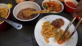 ASC - Cal Pollo - Lime Chicken Dinner with Sopa, Refried Beans, and Salsa -Episode # 1