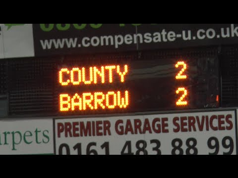 Match Highlights - Stockport County Vs Barrow AFC - 04.03.14