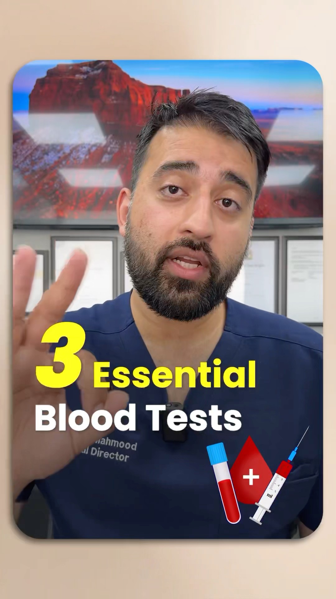 3 Essential Blood Tests to check your health