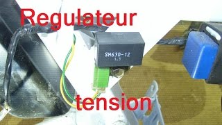 Principe et remplacement regulateur de tension