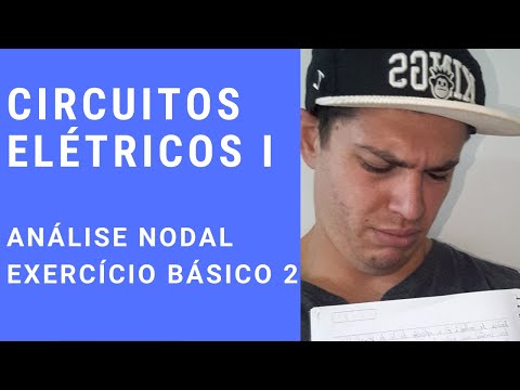 Circuitos Elétricos I - ANÁLISE NODAL - EXERCÍCIO BÁSICO 2