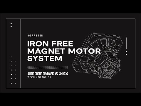 Børresen Iron Free Magnet Motor | 2 minutes Tech Talk