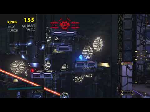 Sonic Forces - Secret 5 Laser Cannon 1 - Score 1060400 / 155 Rings