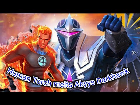 Abyss Darkhawk solo with Human Torch | Marvel Contest Of Champions