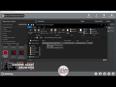 Steinberg Groove Agent 5 Content Library Download and Install