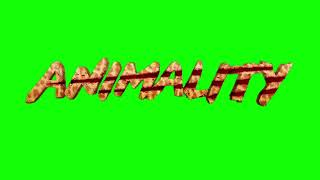 Mortal Kombat 1 Animality text green screen