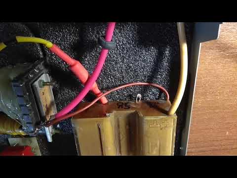 Высоковольтный генератор на ТВС для электростатической коптильни