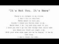 ALEKESAM - IT'S NOT YOU, IT'S HERE (LYRICS ...