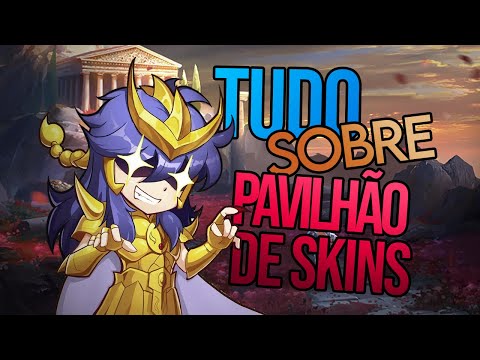 TUDO SOBRE O PAVILHÃO DE SKINS!!! - SAINT SEIYA AWAKENING