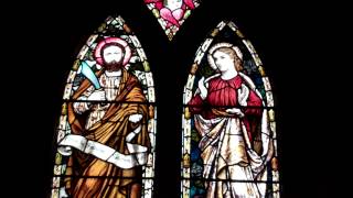 St Bartholomew And Joy Stained Glass Windows Old Parish Church Peebles Scottish Borders Scotland