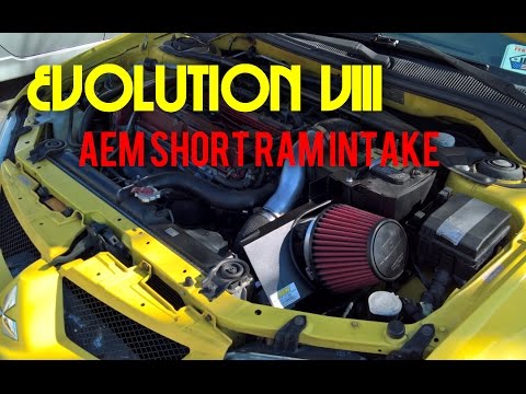 2003-2005 EVOLUTION VIII AEM Short Ram Intake