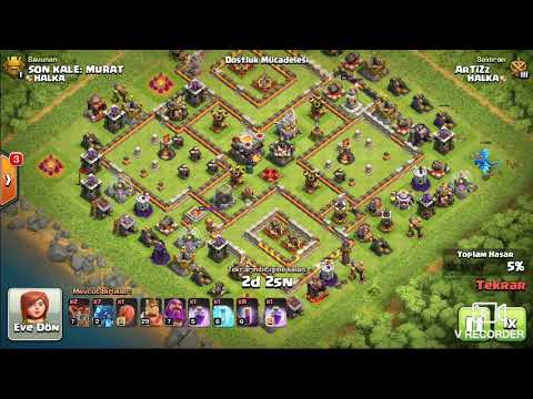 Clash of clans Dünyanın en iyi elektro yarasa saldırısı.