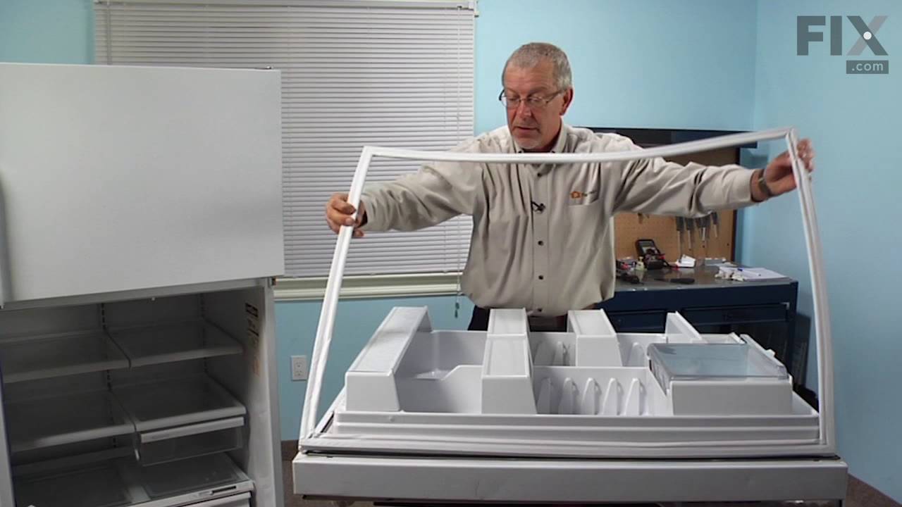 Replacing your General Electric Refrigerator Fresh Food Door Gasket