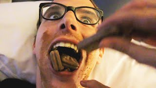 AMERICAN FORCE FED AUSTRALIAN FOOD - (EXTREME BUZZ FEED EXCLUSIVE) - L.A Day 1